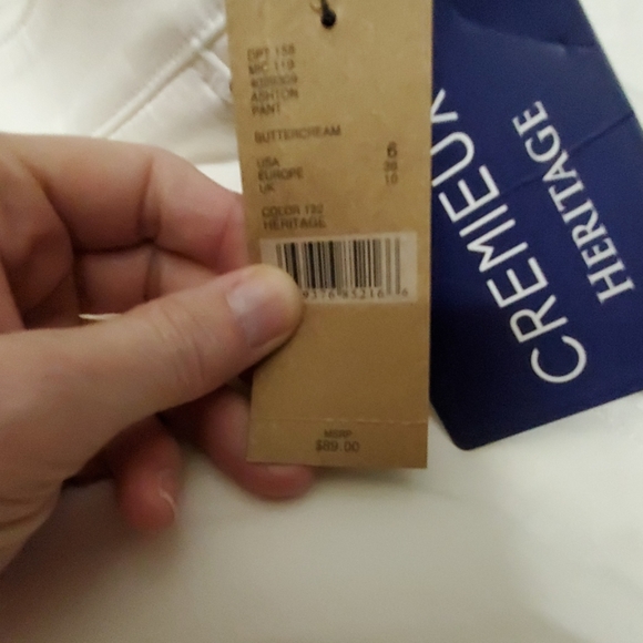 NWT Women's Daniel Cremieux Cropped Ankle Pants - Picture 2 of 5